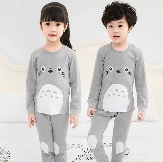 Grey Penguin Printed Kids Wear (Each)