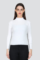 White High Neck For Women