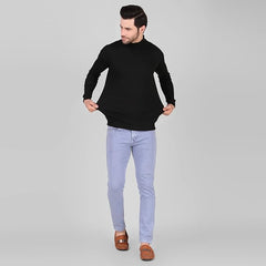 Black High Neck For Mens
