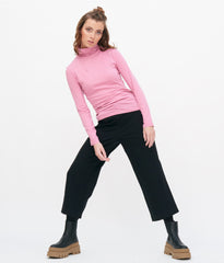 Pink High Neck For Women