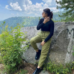 Black High Neck For Women