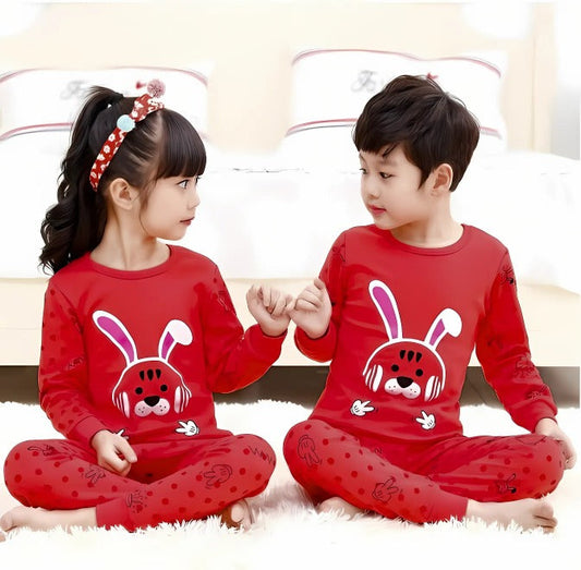 Red Rabbit Printed  Kids Wear (Each)