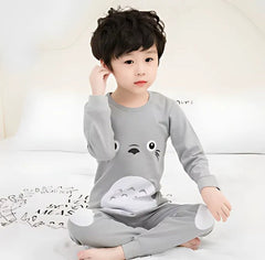 Grey Penguin Printed  Kids Wear (Each)