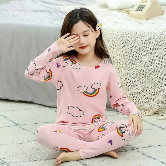 Pink Raimbow Printed Kids Wear (Each)